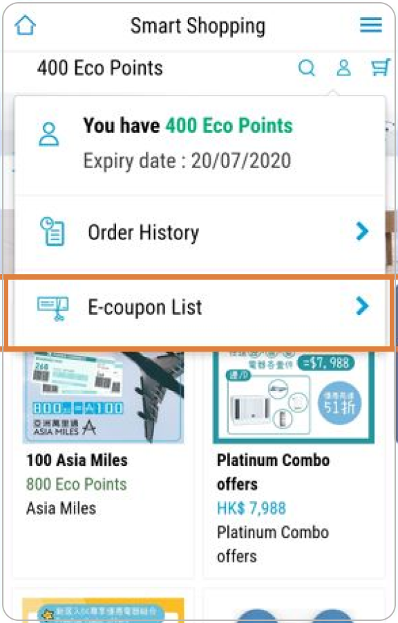Eco Rewards ECoupon